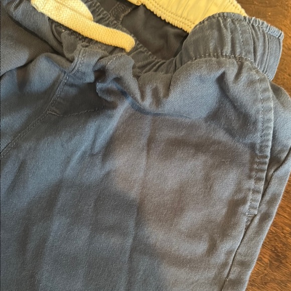 Blue Drawstring Shorts - Picture 3 of 4